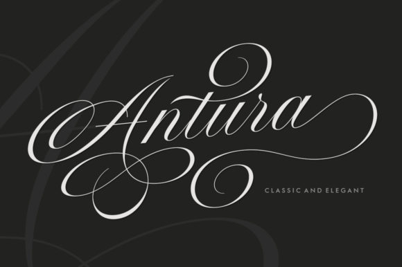 Antura Script Font Review: A Modern Calligraphy Typeface for Elegant Branding