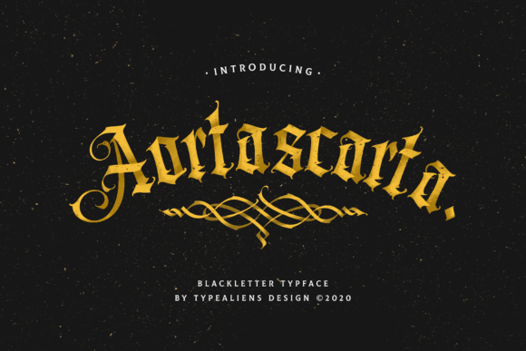 Aortascarta Font: A Bold Typography Choice for Small Business Branding
