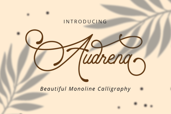 Audrena: A Handwritten Font for Beautiful, Practical Designs