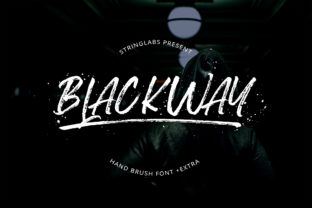 Blackway Display Font Review for Crafters and Makers