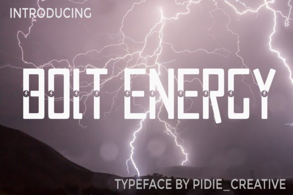 Bolt Electric Display Font Review for Modern Branding