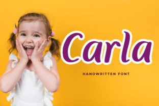 Carla Font Review: A Playful Handwritten Typeface for Kids and Creative Campaigns