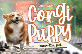 Corgy Puppy Font: A Quirky Script for Creative Projects