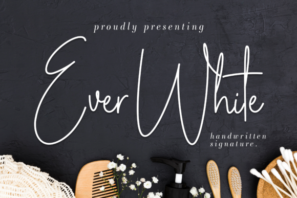 Ever White: A Typeface for Elegant and Engaging Campaigns