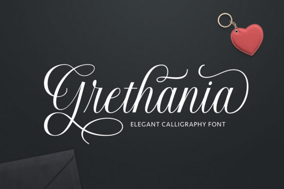 Grethania: A Handwritten Script Font for Captivating Branding and Marketing