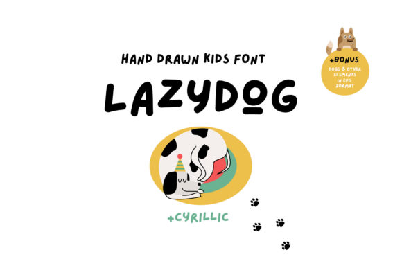 Lazydog Font: A Sweet, Friendly Typeface for Business Branding