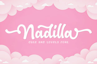 Nadilla Font Review for Creative Makers