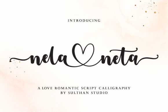 Nela Neta Font: A Handwritten Typeface for Modern Web Design