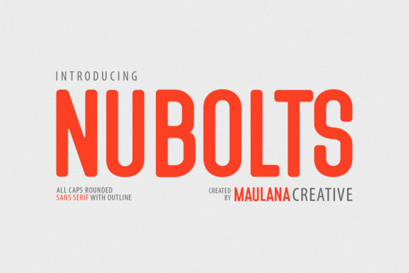 Nubolts Rounded Sans: A Bold Typeface for Modern Web Design