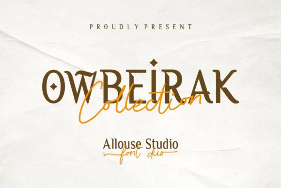 Owbeirak Collection: A Typeface That Elevates Editorial Design