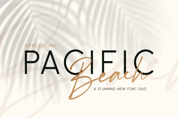 Pacific Beach Font for Elegant Web Design and Branding
