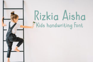 Rizkia Aisha Font: A Playful Script for Creative Branding