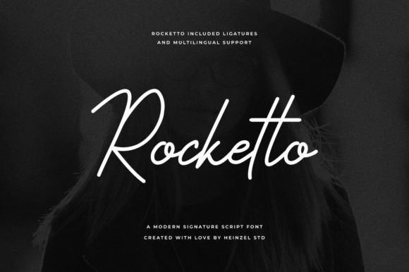 Rocketto: A Handwritten Font for Digital Elegance