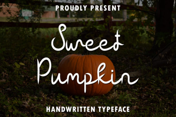 Sweet Pumpkin Font: A Handwritten Typeface for Heartfelt Branding