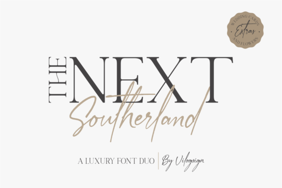The Next Southerland: A Font Duo for Editorial Elegance