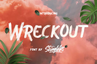 Wreckout Display Font Review for Bold Branding