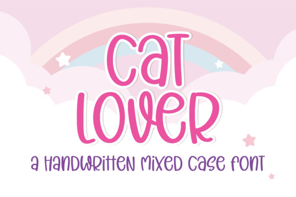 XCat Lover Font: Elevate Digital Brand Identity with Script Handwritten Style